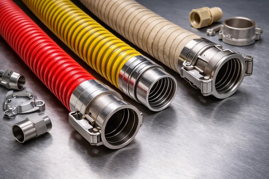 Hadice pro sypké materiály